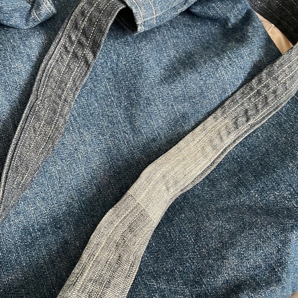 Denim cross body shoulder bag purse - Picture 9 of 10